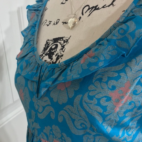 Anthropologie Edme & Esyllte Masala Top size 4 - Picture 5 of 8